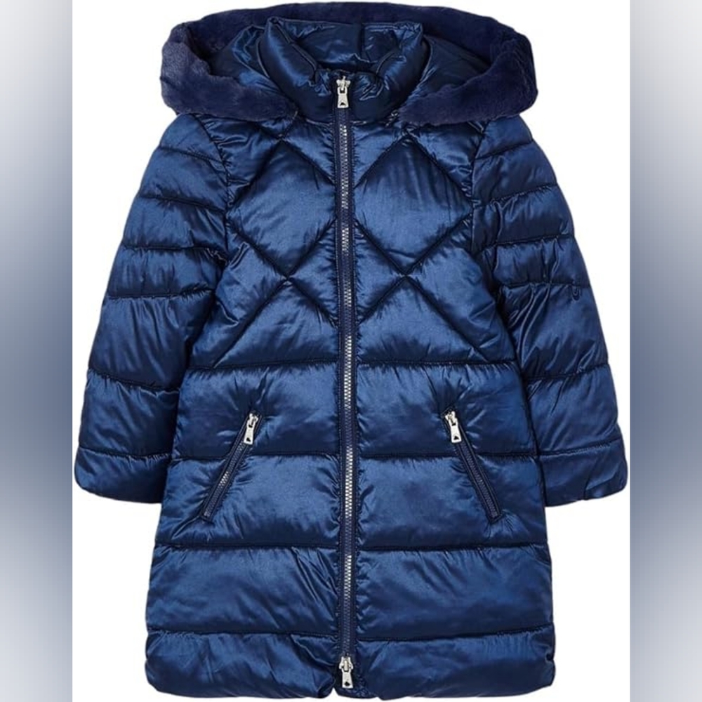 Mayoral Hooded Puffer Coat Size 6 years
